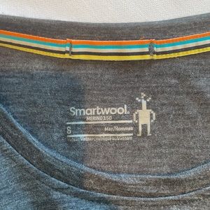 Striped SMARTWOOL T-shirt small